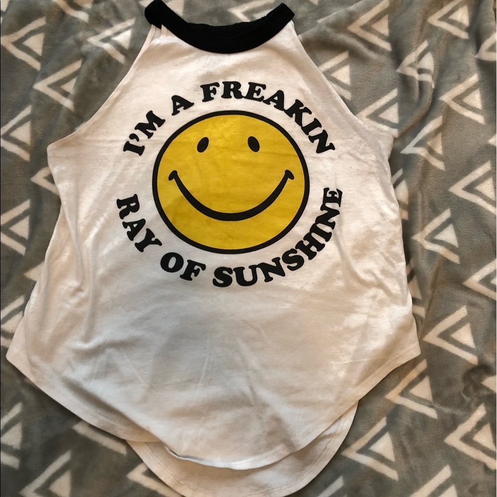 High neck tank top
